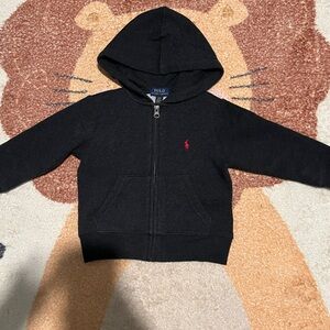 POLO gray hooded jacket